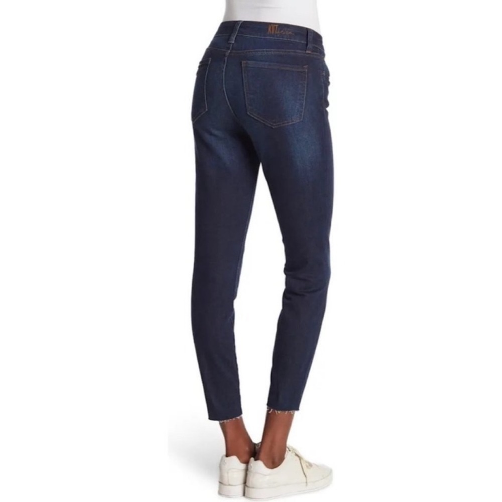 Kut From The Kloth Jeans Carlo Ankle Skinny Dark Wash Stretch Denim SZ 4 NEW!